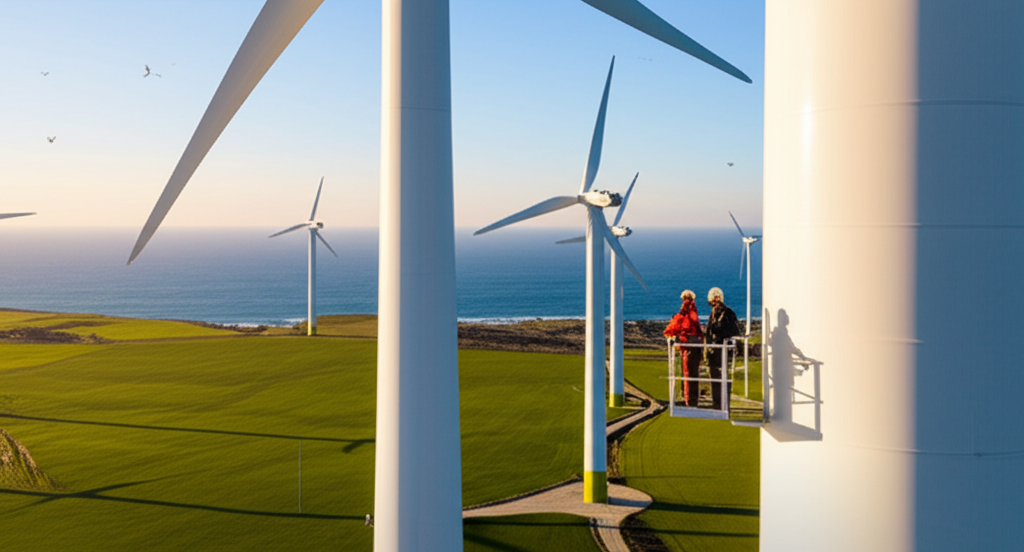Operações em Parque Eólico